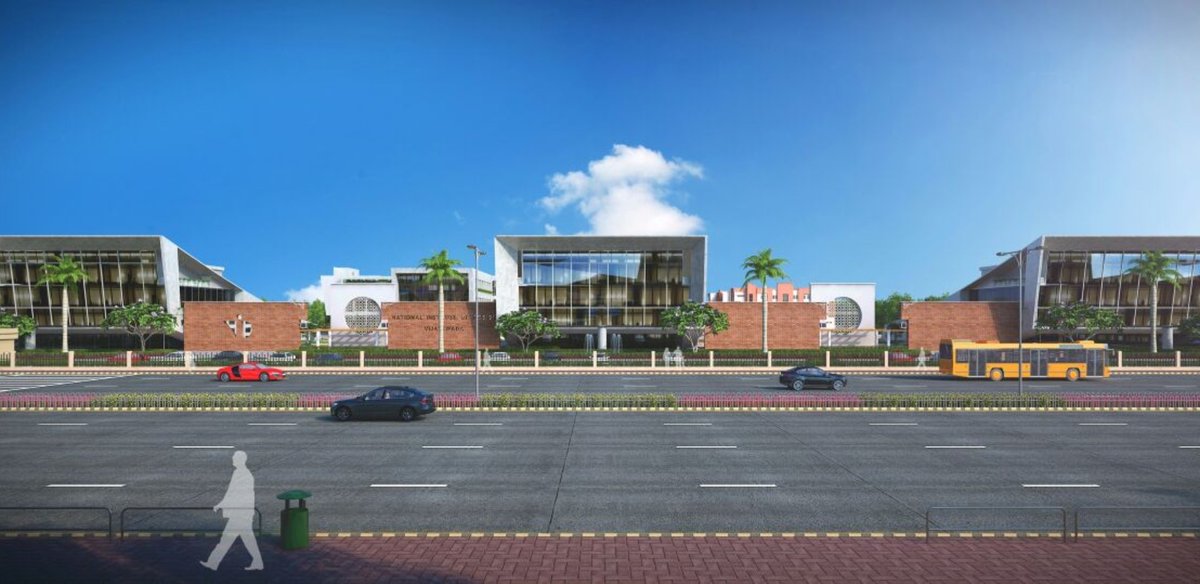 UTobyM's tweet photo. The new National Institute of Design coming up at Amaravati, AP.
A lot of efforts are being made by the Indian Government to broadbase #Design #Education across regions. https://t.co/3Poxxb8L1C