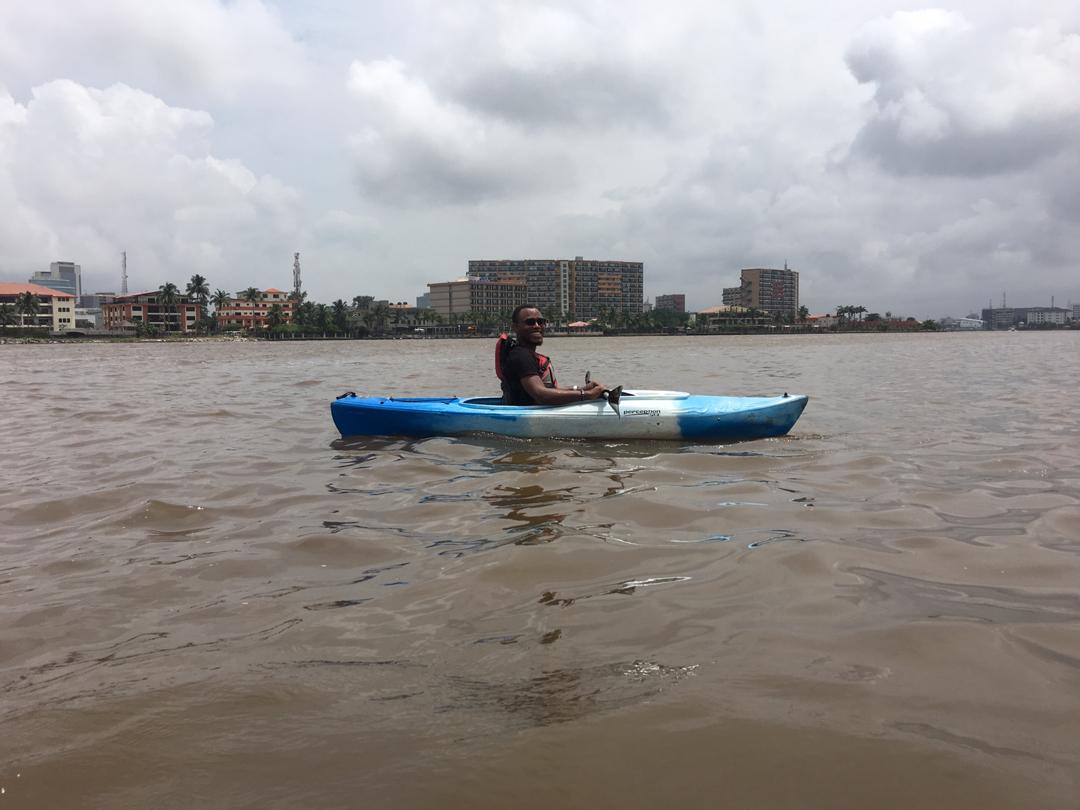 Kayaking down 🚣‍♂️🚣‍♂️ I had fun 
@flexonabudget