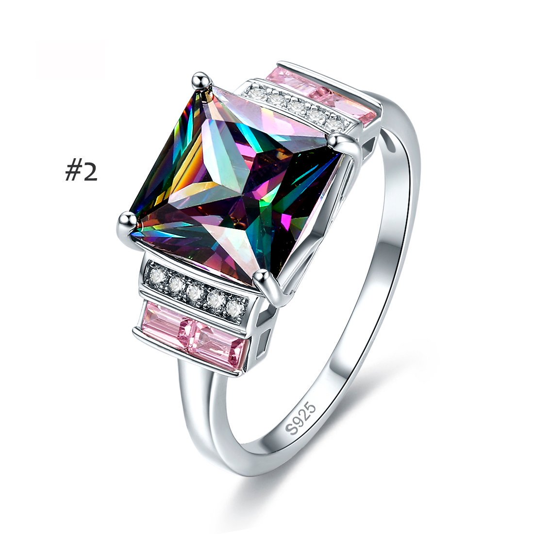 Cri_Fiona's tweet photo. rainbow topaz rings are brilliant and sparkles and shines. Which one is your love? https://t.co/hNmN4OmBRm
