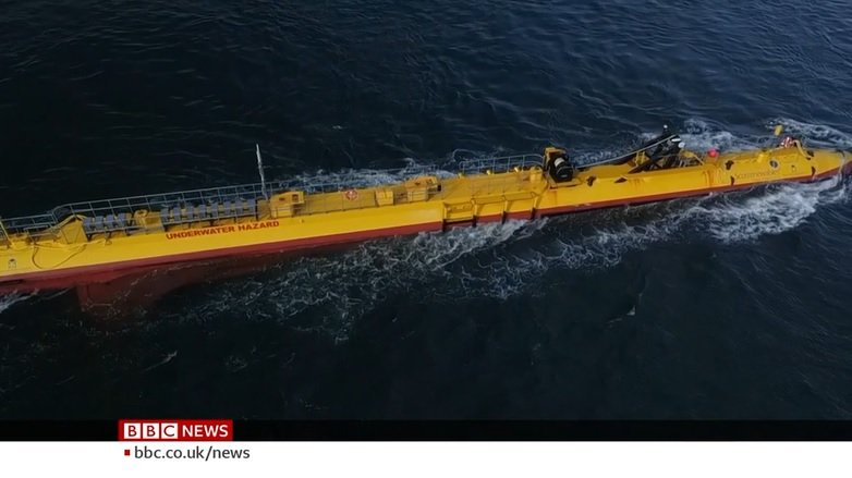 Orbitalmarine's tweet photo. @Orbitalmarine's SR2000 tidal turbine features in the first episode of new BBC documentary exploring sustainable solutions to pollution and climate change.  @EMEC_Ltd #tidalpower #CircularEconomy 
https://t.co/43QtLbsVOy https://t.co/ubmIW8vVK3