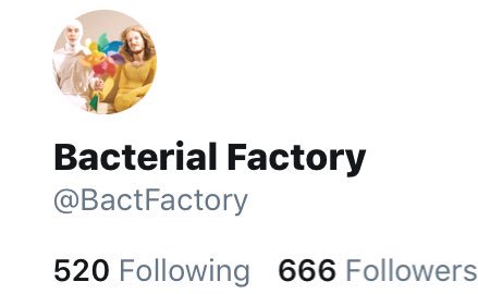 Bacterial Factory tweet media