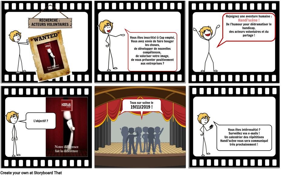 Vous souhaitez rejoindre Handi-scène ? C'est possible ! 
#handiscene #handicap #capemploi <a href="/25Emploi/">Cap Emploi 25-90</a> #employeur #humour #imagedesoi #RQTH #valorisation #saynètes #emploi #partage #SEPH