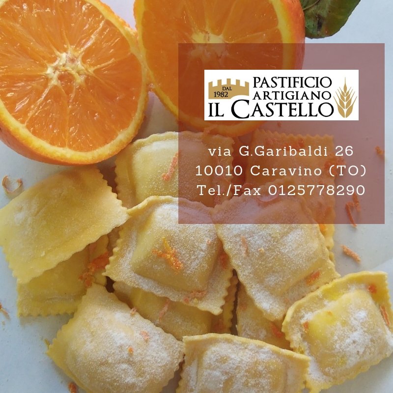 pastailcastello's tweet photo. Vuoi mangiare sano e naturale? Prova i nostri ravioli scorza d'arancia e ricotta. Pastificio Artigiano il Castello: eccellenza artigiana piemontese nella produzione di pasta fresca. #torino #canavese #biella #aosta https://t.co/LFcYx0gHSk https://t.co/VQK2rCCvlR