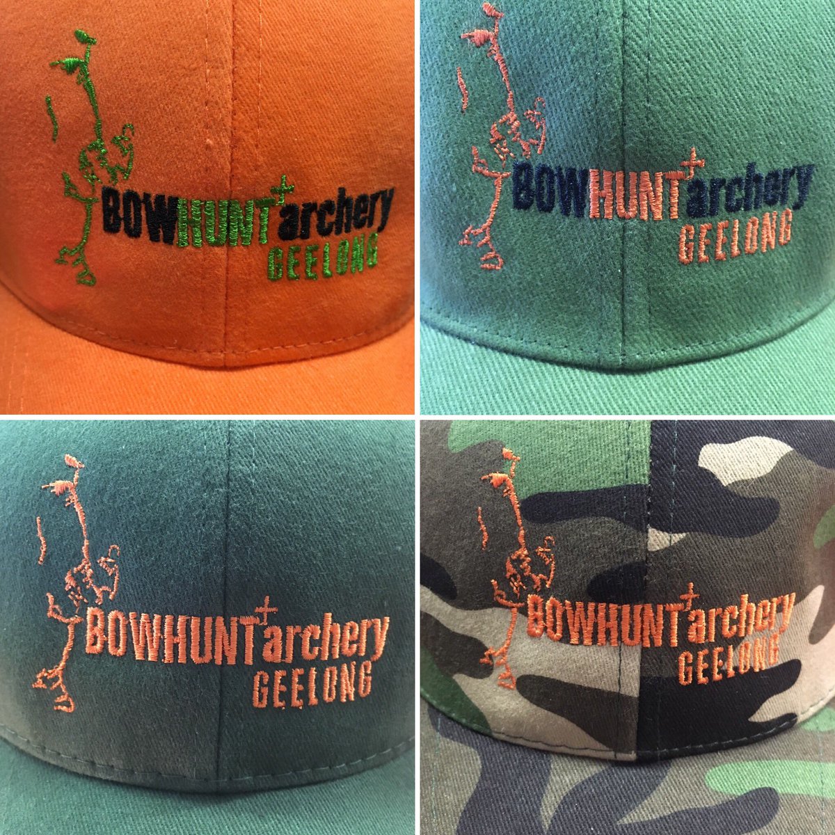 bowhuntand's tweet photo. Finally got our first shipment of Bowhunt and Archery caps. We’re pretty with the quality and the look of them.......and they’re flying out the door. #BowhuntandArchery #Geelong #archery #bowhunting https://t.co/ztM17exqjK