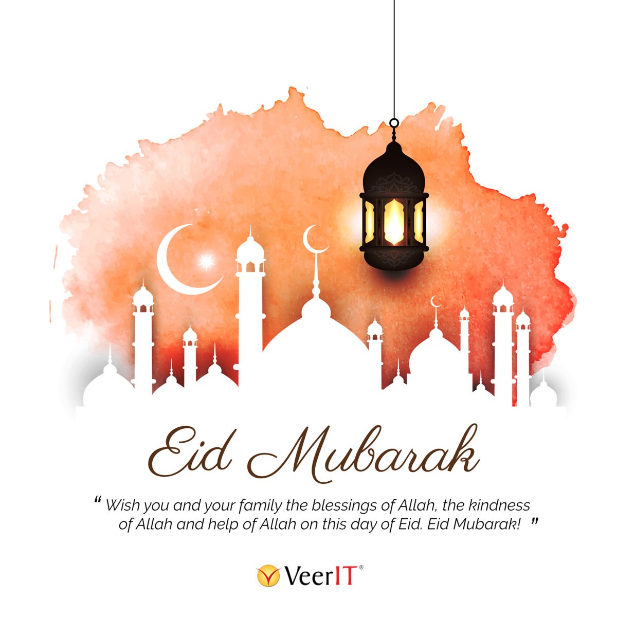 veerit's tweet image. "Wish you and your family the blessing of Allah, the kindness of Allah and help of Allah on this day of Eid".
Eid Mubarak from VeerIT.....!
veerit.com