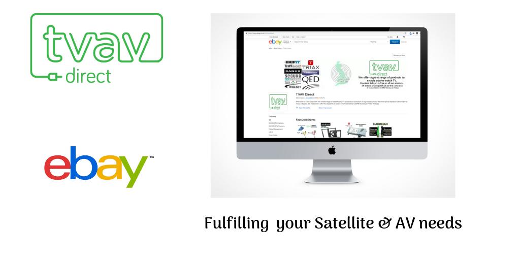 TVAVdirect's tweet photo. We've also got an established online store on #eBay! Come and check out what we have to offer! https://t.co/sntFNh31ND