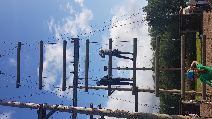 ESCadetsTeam's tweet photo. Cadets also did archery, Jacobs ladder, fencing, orienteering,  zip wires, obstacle challenge, scrapheap challenge lots and lots of team building with 15 different activities. I think they are tired now @CIJulesMead @annmarielawson1  @NorthantsChief https://t.co/jFS18Ea7Na