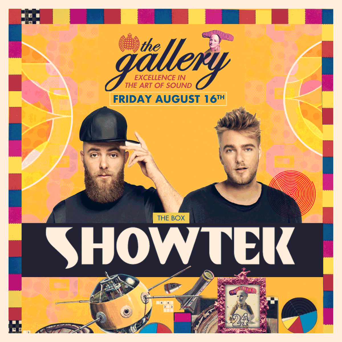 This Friday at <a href="/Ministry_Club/">Ministry of Sound Club</a>: 1st London show of 2019 for <a href="/SHOWTEK/">Showtek</a>. 🇬🇧