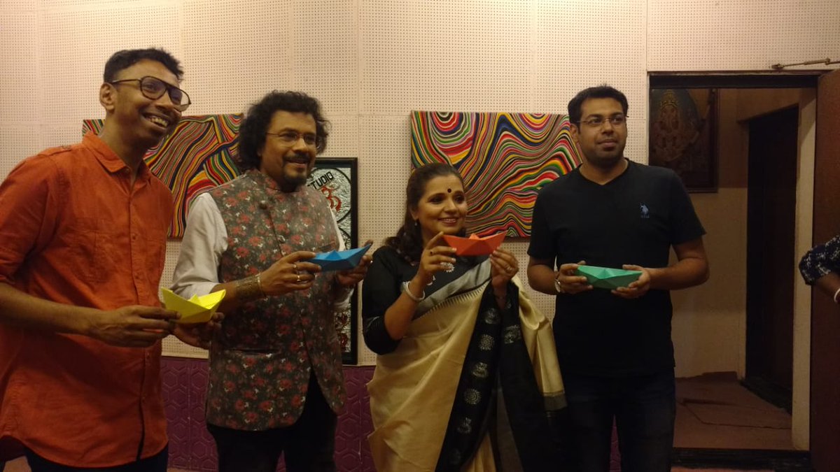 BobbiePrasad's tweet photo. ☑️Today Morning Session
☑️Shooting session
☑️ #BICKRAM_GHOSH
☑️ #KALA_RAMNATH
👁🗨https://t.co/D0VspWdDb7
#recoordingstudio #omstudio #omstudiokolkata #mixing #mastering #beststudioinkolkata #nearbystudioinkolkata #studioinsouthkolkata #bobbieentertainmentinc https://t.co/qBPyaSCUTv