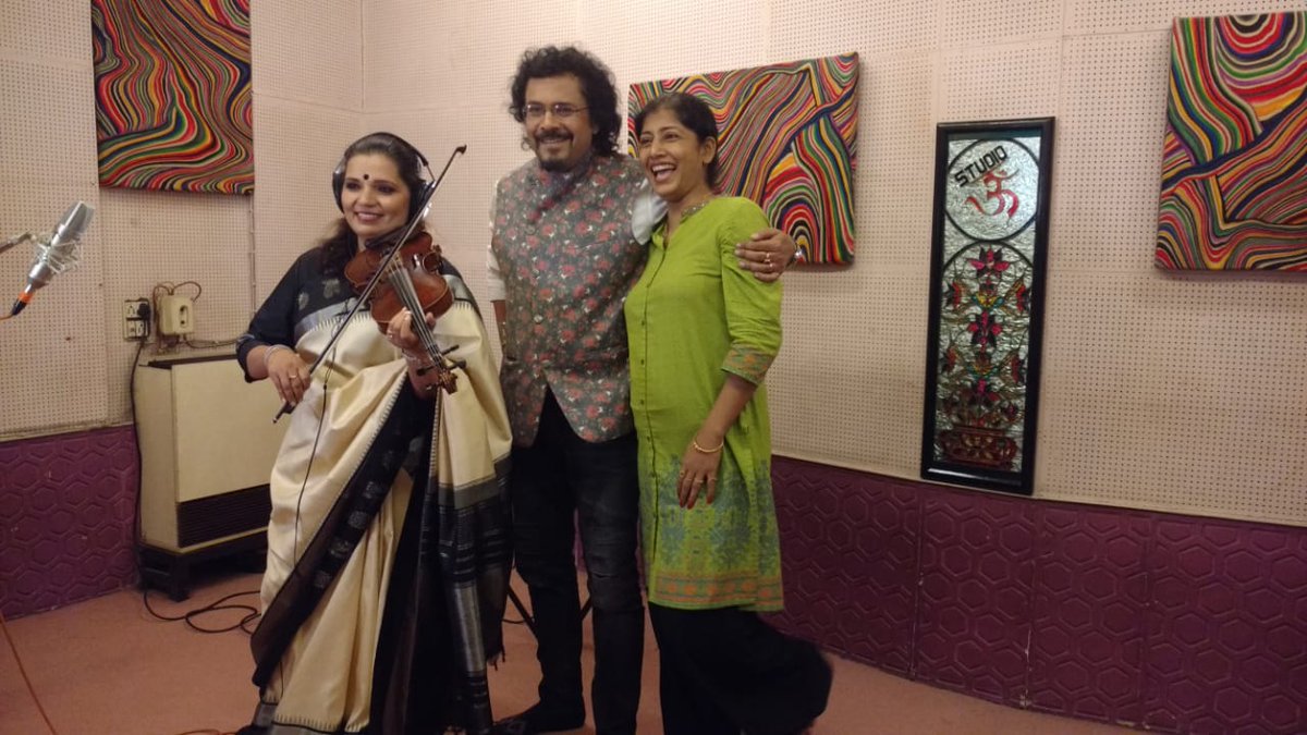 BobbiePrasad's tweet photo. ☑️Today Morning Session
☑️Shooting session
☑️ #BICKRAM_GHOSH
☑️ #KALA_RAMNATH
👁🗨https://t.co/D0VspWdDb7
#recoordingstudio #omstudio #omstudiokolkata #mixing #mastering #beststudioinkolkata #nearbystudioinkolkata #studioinsouthkolkata #bobbieentertainmentinc https://t.co/qBPyaSCUTv