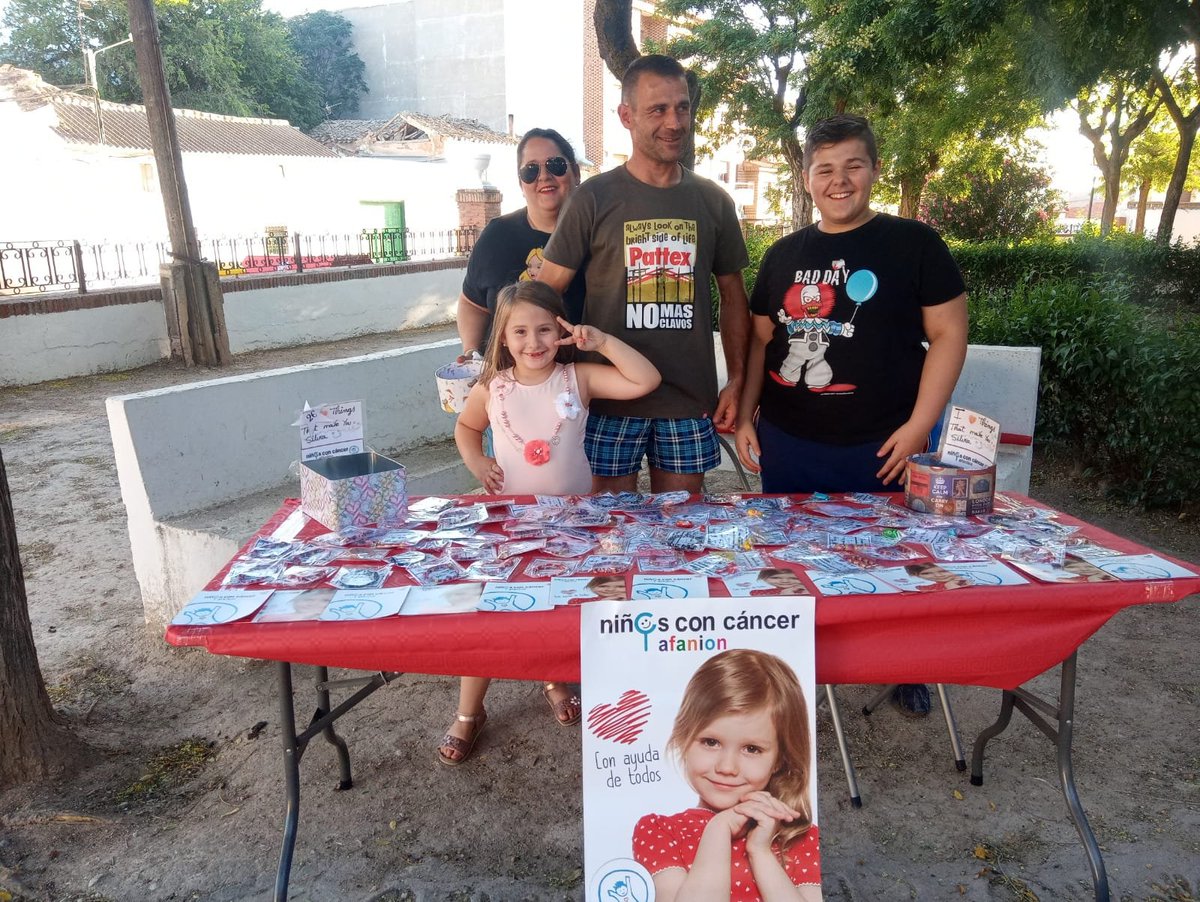 Miguel Esteban (Toledo) acogió a finales de julio la V Ruta Nocturna. Desde AFANION agradecemos a los organizadores, un año más, que pensaran en la asociación y en la labor que se realiza. Gracias también a la familia que estuvo en la mesa informativa y a los participantes. 👏👏