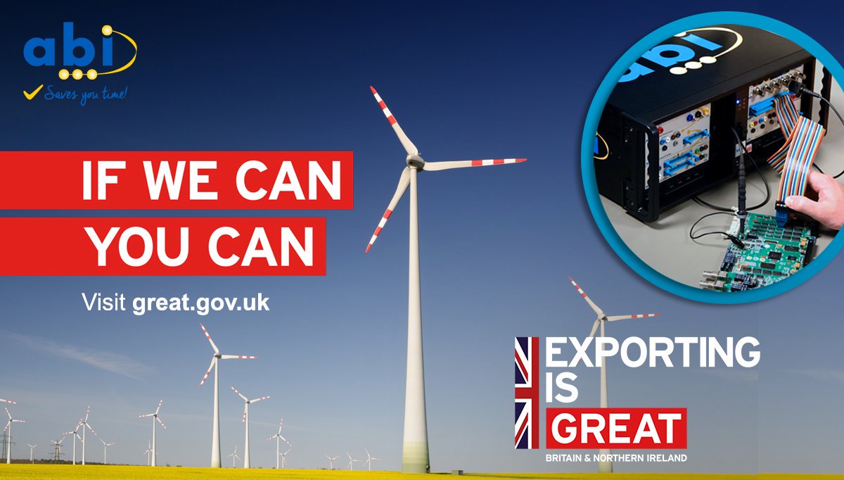 ABI_Electronics's tweet photo. 1st #ExportingIsGREAT news of the week: @GErenewables in #India becomes the company's latest international location to invest in ABI's #BoardMaster electronic repair and diagnostic system. Great for 🌍 &amp; right decision to save 💰too! #Repairdontwaste

#ukmfg #TechThatMatter https://t.co/A3hnBH3gem