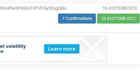 crypto_monk's tweet photo. @EcP19Zxz3bHpv25 @Tronfoundation @officialmcafee Just received 15 Bit-coin - which is nice! Thanks a million McAfee! https://t.co/6OQPRMVndE