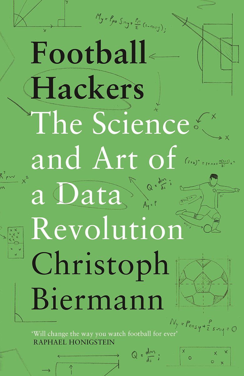 oscarugaz's tweet photo. An exceptional book by @chbiermann. "Football Hackers: The Science and Art of a Data Revolution". A must-read for everyone interested in how #football will eventually change at the hands of technology. #footballhackers #digisport #sportech cc. @RealMadridUE https://t.co/SBf4vTchqe