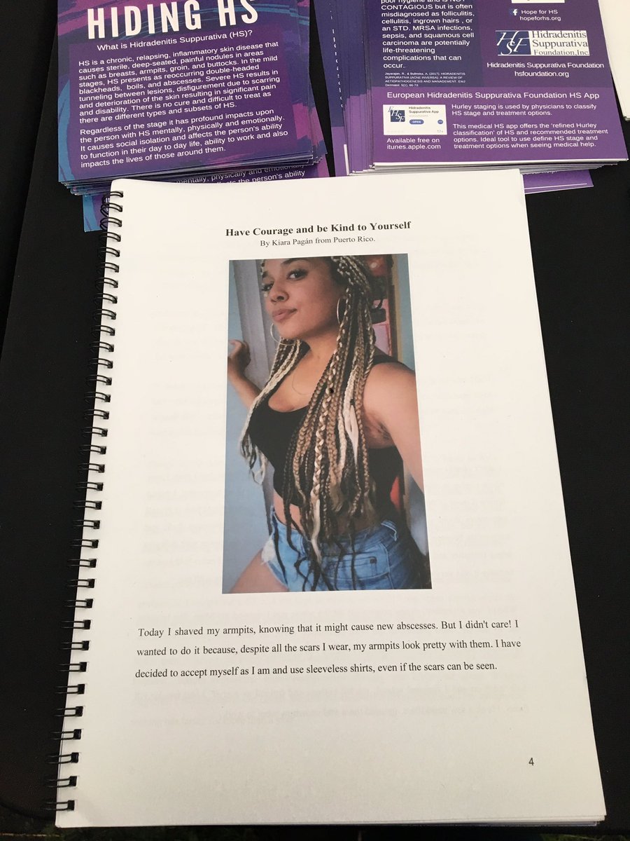MAParnellHS's tweet photo. Thanks @welcometrust fellow @AnitaShervingt1 hosting the #HSMillillionsHiding exhibit, @Jackson_Gillies #TalkingforHS video &amp; his @AmericanIdol audition chatting @LionelRichie &amp; @katyperry about #HS @blastfestuk @McrCarnival https://t.co/5wbCjUFk5s
#HidradenitisSuppurativa 💜 https://t.co/EcsSMTUOqK