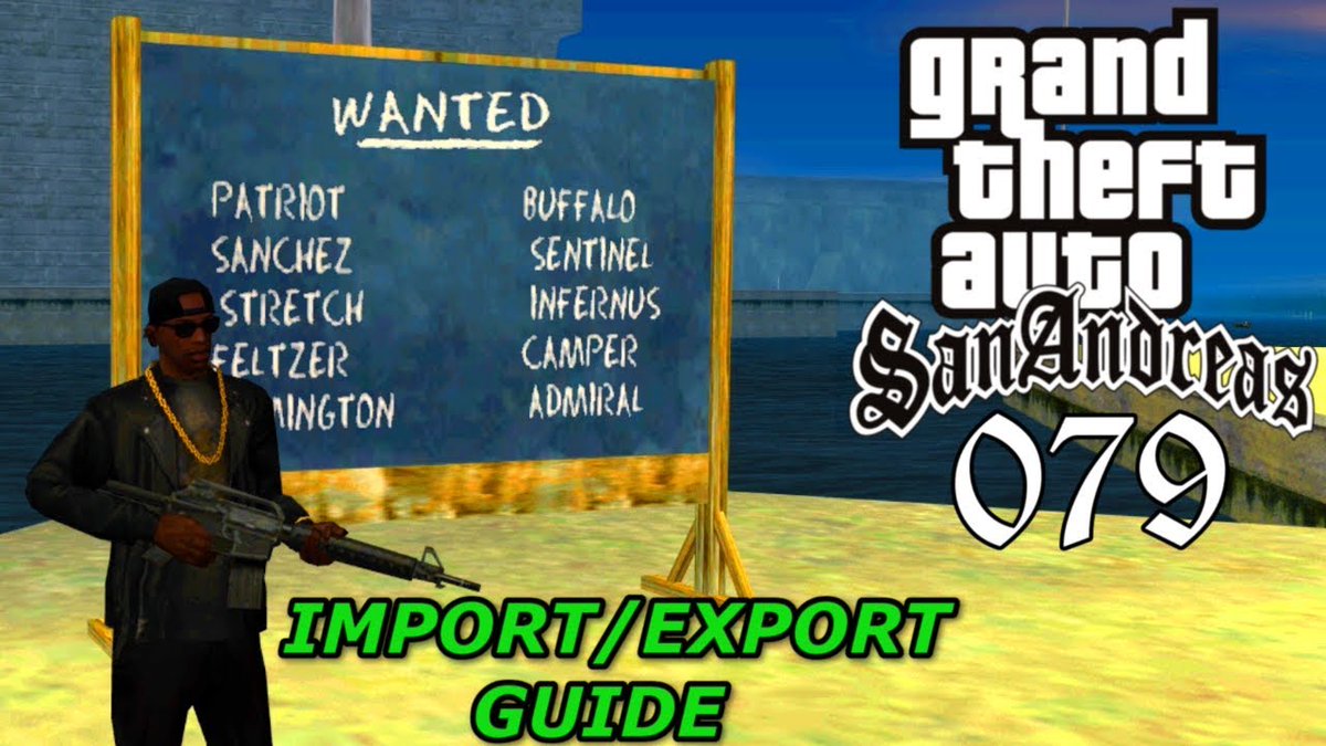 gta san andreas importing cars