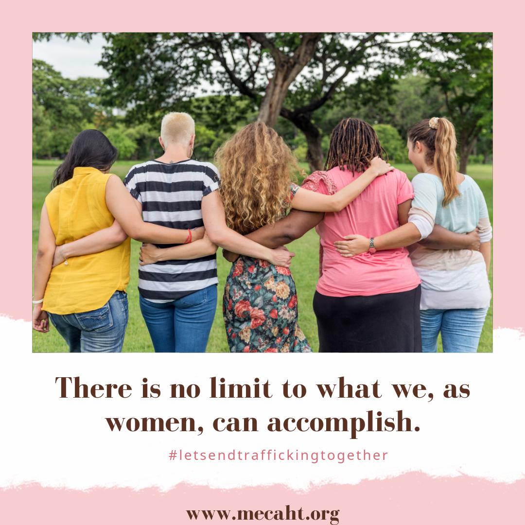 MeCAHT_SA's tweet photo. This women's month, we stand shoulder to shoulder taking a stand against human trafficking. #MeCAHT #letsendtraffickingtogether https://t.co/HPrUCRnr8f https://t.co/RF1BxHCiQd