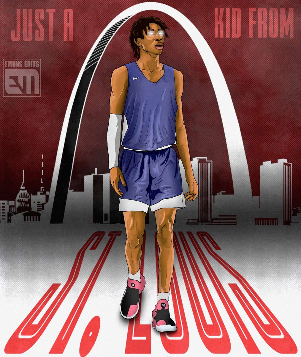 EmunsEdits's tweet photo. Just a kid from St. Louis 🔥 #basketball #sportsedits #GraphicDesign https://t.co/liC1GtWlNP