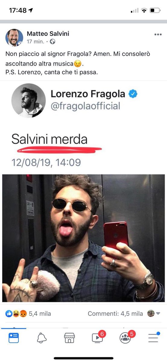 fragolaofficial's tweet image. Tu come dj invece sei forte  @matteosalvinimi #49milionidisingoli