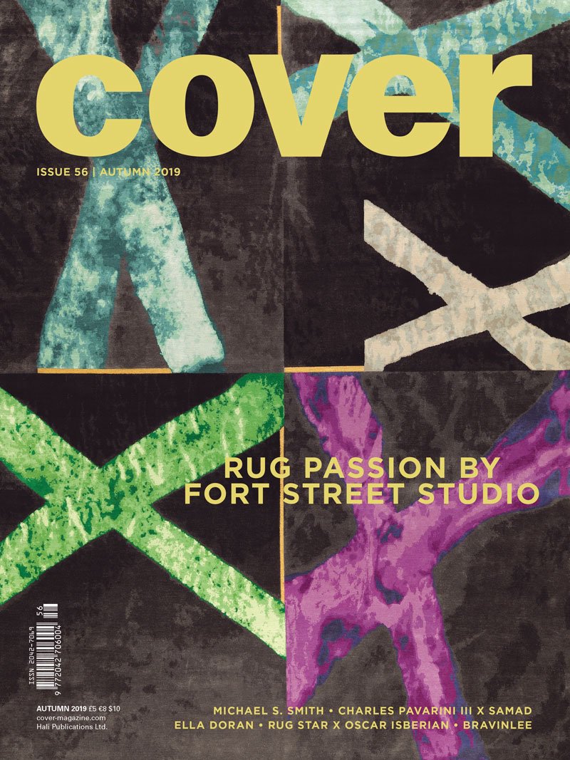 COVER 55 features new collections by Fort Street Studio, Rug Star Star, Knot Collective and <a href="/SamadRugs/">Samad Rugs</a>. Highlights include the revival of Maison Leleu, <a href="/elladoran/">ella doran designer</a>’s designs for <a href="/YSPsculpture/">Yorkshire Sculpture Park</a> and Amy Kent’s collab with Eddie Grey. Read online now or grab a copy <a href="/The_Rug_Show/">TheRugShow</a>!