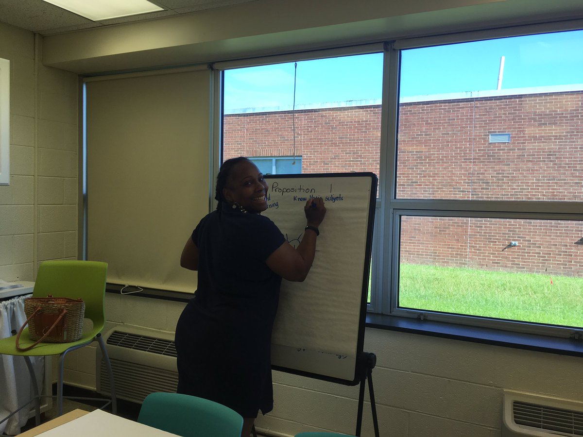 SuperMissusK's tweet photo. Back in the saddle! VBCPS Jump Start starts today! #VBNBCT @VBMiddle @aparsons215 @kostreeva @VBMSPrincipal https://t.co/xJruot6Q8W