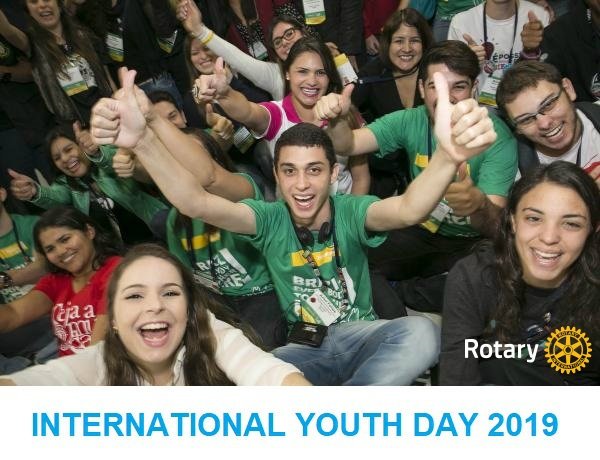 RotaryItalia's tweet photo. Happy #InternationalYouthDay!
#Rotary empowers young leaders through #Rotaract, #Interact, and more.
@Rotary’s programs are developing the next generation of leaders. #YouthDay
Get involved! Learn more: https://t.co/5f4IoloEEu https://t.co/qTqAVL9Kxm