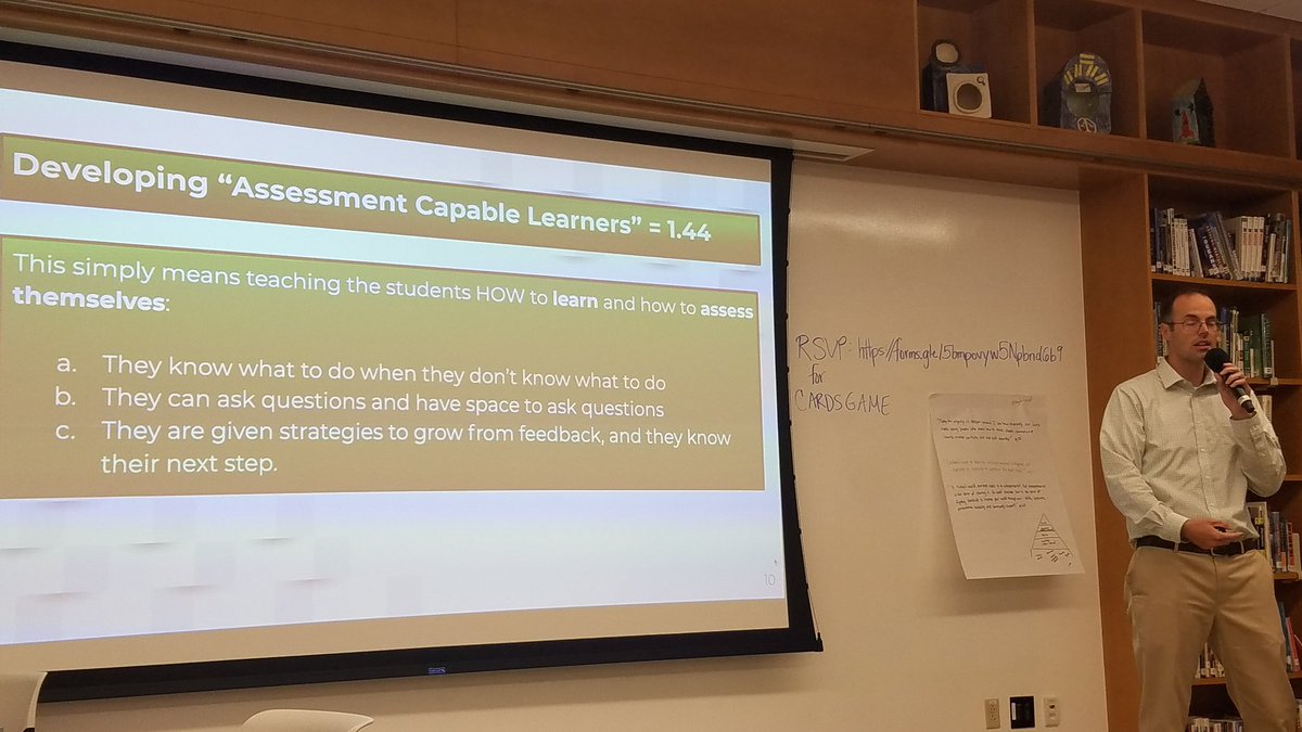 MelanieShedd's tweet image. @MoserJim presenting at @PrincipiaSchool #prinpd about #VisibleLearning and what to implement in our classrooms.  Ask what works best in the classroom, not just what works. Many things work, but what works BEST? Let's all improve teacher clarity! @john_hattie #printeachersonfire