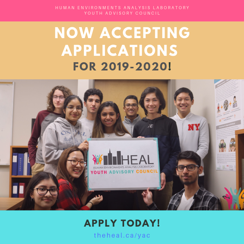 TheHEALab's tweet photo. @WesternU @westernprof @CityofLdnOnt @LdnYolo @forallyouth @YOU_London @REXforYouth @LondonYAC @TVDSB @LDCSB Our council is ALSO excited to OFFICIALLY announce we are now accepting applications for the new 2019-2020 school year! #highschool #youth #research #science #education https://t.co/wo79zysGMK