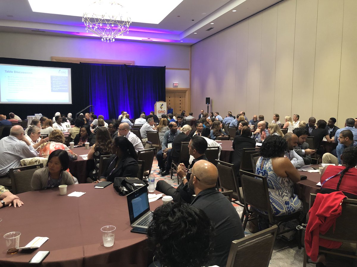 wmichalisin's tweet photo. Great table discussion and #knowledge sharing at #GRCconf regarding #ethics and how to handle within real life situations #internalaudit #principles https://t.co/lAgw1tQtGl