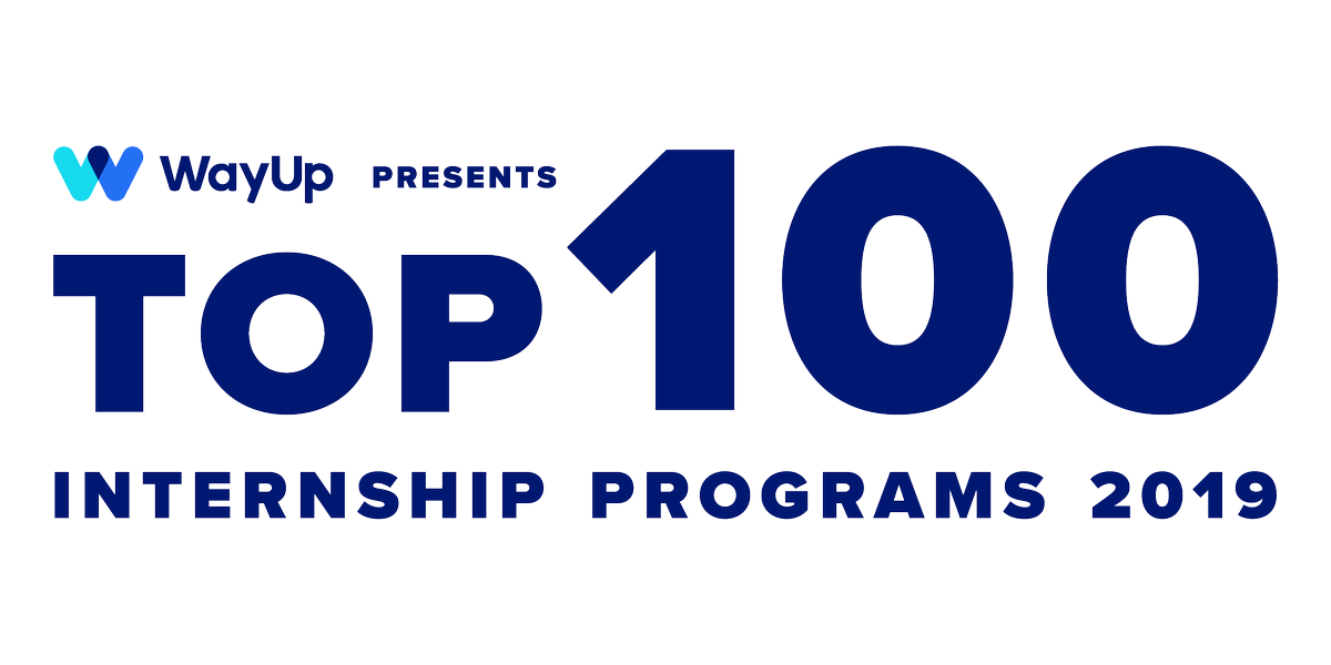 PublicisHealth's tweet photo. We're proud to be recognized by @wayup as one of the top 100 internship programs in the U.S. for the 2nd year in a row! Kudos to everyone involved in our program for demonstrating how we #internwithpurpose at Publicis Health. https://t.co/58roeU5el5 https://t.co/eQ6xqJfdv5