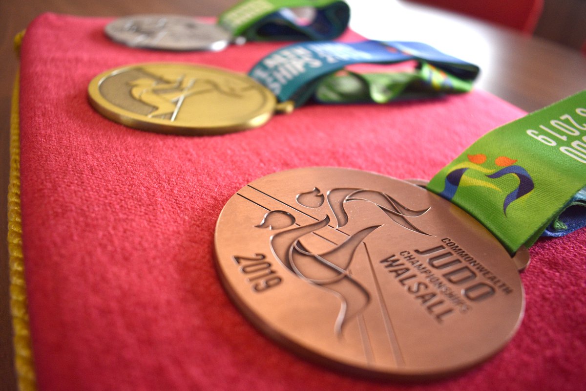 👀 Take a look at the medals for this years <a href="/officialcja/">Commonwealth Judo</a> Championships 😍

Who wants to get their hands on one of these in September?

🥇🥈🥉