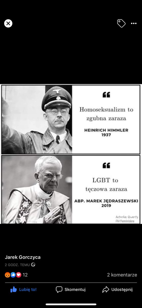 EMichalik's tweet photo. Dlatego nie wolno mówić takich rzeczy. Bo zawsze prowadzą do niewyobrażalnego zła. Złe słowo jest zawsze pierwszym krokiem do złego czynu, toruje mu drogę. Niemcy przez 10 lat słuchali nazistowskiej propagandy, takich właśnie słów, zanim wielu z nich zaczęło być wszystko jedno. https://t.co/WzDVFq9fzB