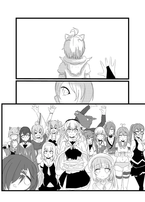 #電脳少女シロ生誕祭 
#SiroArt 
happy birthday to siro 