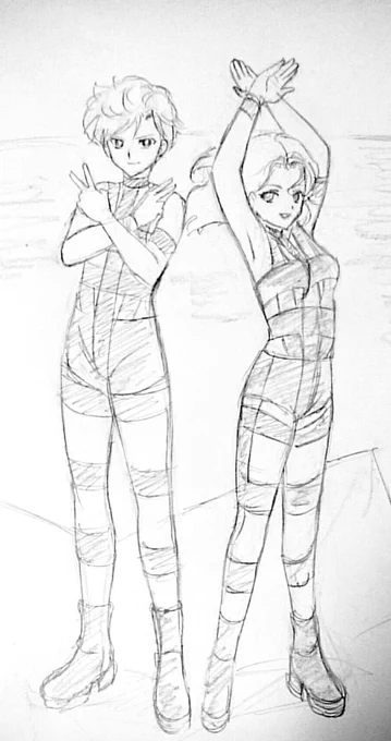 黒ガムテカリスマな(過去絵発掘) 
