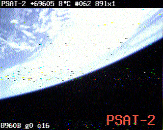 PY5LF's tweet photo. Psat2 SSTV https://t.co/5CzLeJsQpy