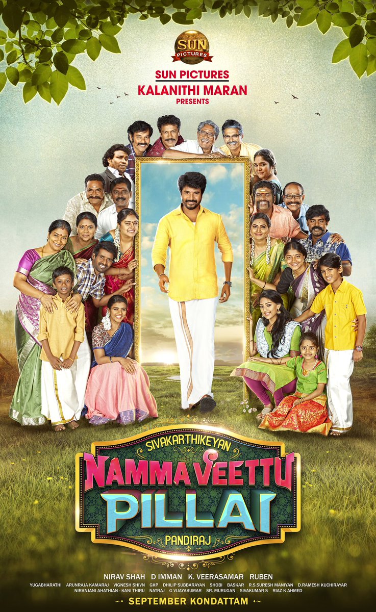 Siva_Kartikeyan's tweet photo. Meet our family 😊😊#NammaVeettuPillai  👍😊 https://t.co/uPDa4hU5Mt