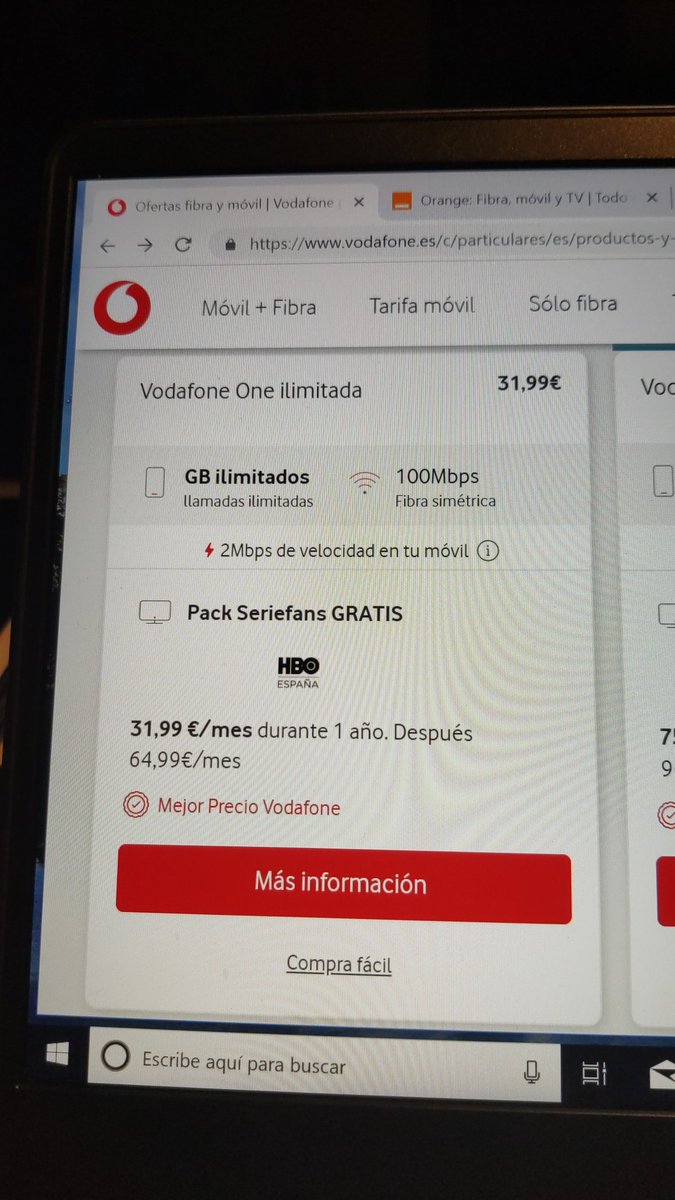 Spain23206706's tweet photo. @vodafone_es porque engañais a los clientes??? acabo de llamar para contratar y me dicen q si eres de movistar la oferta no sirve! Eso es publicidad engañosa!!! https://t.co/Oyz5oO9OYa