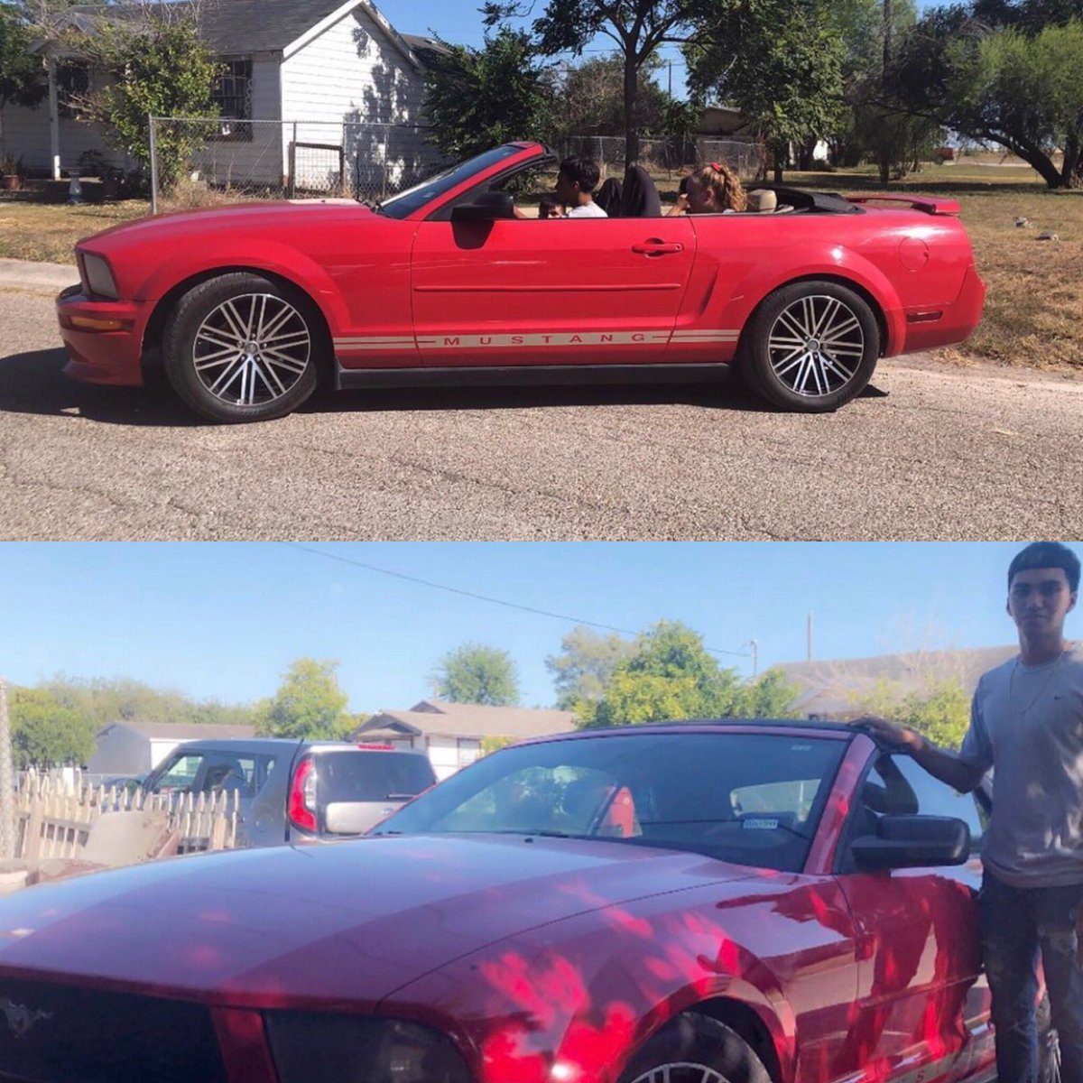 OhMandyPandi's tweet photo. Today my oldest baby starts his sophomore year of high school. This weekend we surprised him with his FIRST car! I pray that you make wise and safe decisions and that God continues to keep you safe! We love you baby Jesse! #firstnephew #firstlove #cryingbrb https://t.co/4PqMCpjlgU