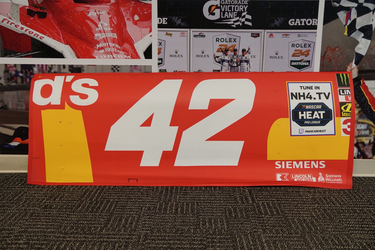 CGRTeams's tweet image. You could WIN the right side off @KyleLarsonRacin's @McDonalds car from this weekend in Michigan! 🍟 

Over the past week, we've hid a special phrase in our tweets using #LarsonMcTriple. RT this and REPLY to us by spelling out the phrase to win! Winner selected on August 14th.