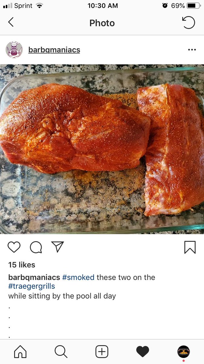 BbqPookie's tweet photo. These #smokedpork #porkshoulders have us licking our lips! Get your #dryrub #porkrub at: https://t.co/vGtkvHV9v5
🐷
#bbqrub #yearofthepig #veteranowned 🇺🇸
📸 @barbqmaniacs https://t.co/j0URmHHeFB