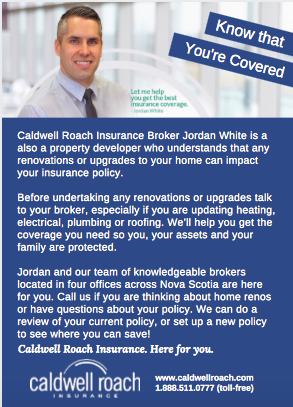 CaldwellRoach's tweet photo. If you are doing some home Renos this summer, be sure to consult your #insurancebroker to find out if there are any impacts to your insurance policy. #CallYourBroker #NSBrokerAdvantage #CaldwellRoach https://t.co/1ZS44AREoF