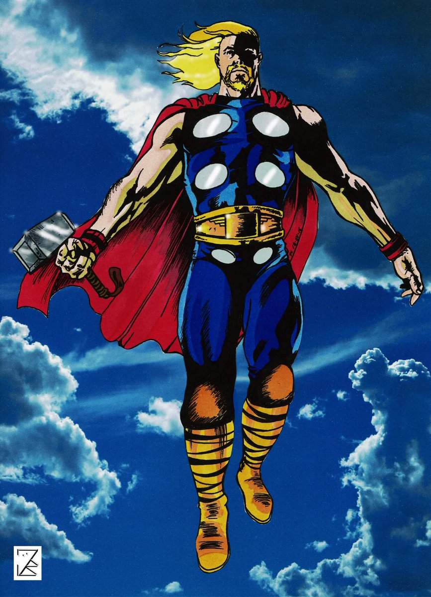 jayc24381's tweet photo. A unique piece done in 2016, not really on my usual style but drew this with a very specific reason in mind.
#Marvel #Comics #Thor #Avengers #AspiringArtist #InSearchOfInspiration https://t.co/HJx7u01h3y