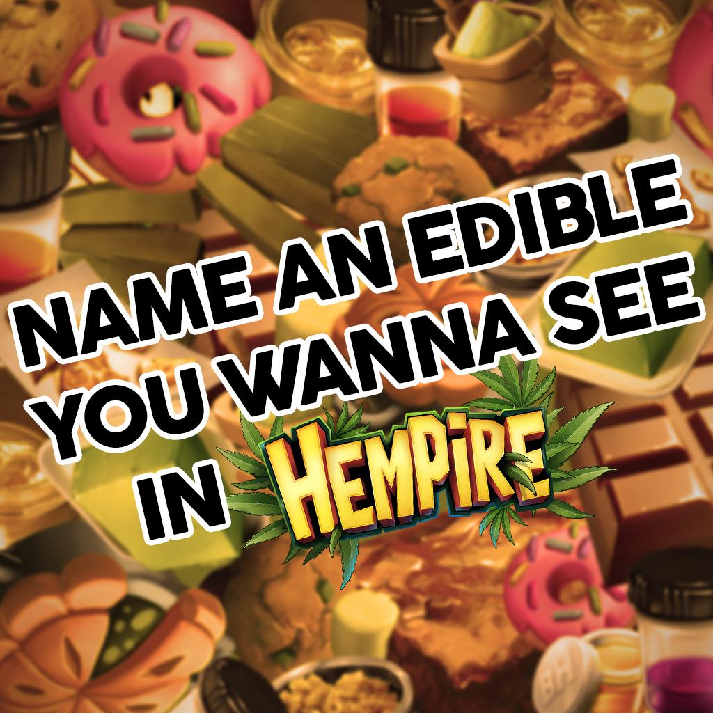 Comment your ideas below! 🥞🍣🍭☕🍮🌽🥓🍿

Our fave will win 420 Diamonds  in a week, when the next competition starts! 😉✌️🌿💨💨