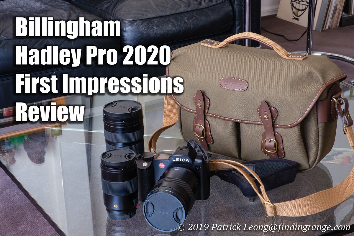 FindingRange's tweet photo. Billingham Hadley Pro 2020 First Impressions Review #billinghambag #billinghambag #hadleypro2020 #hadleypro #camerabag
https://t.co/HRlmsjWHaC https://t.co/2W6ZIsB1eV