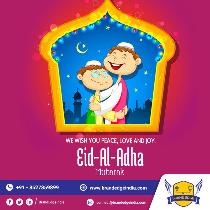 BrandEdgeIndia's tweet photo. My best wishes on the occasion of Eid al-Adha. I hope it furthers the spirit of peace and happiness in our society. 
Eid al-Adha Mubarak ❤ #EidAdhaMubarak #EidAlAdha #Eid #EidulAdha2019 #eiduladha #EidAlAdhaMubarak #BrandEdge https://t.co/BQ2YHlMrXS