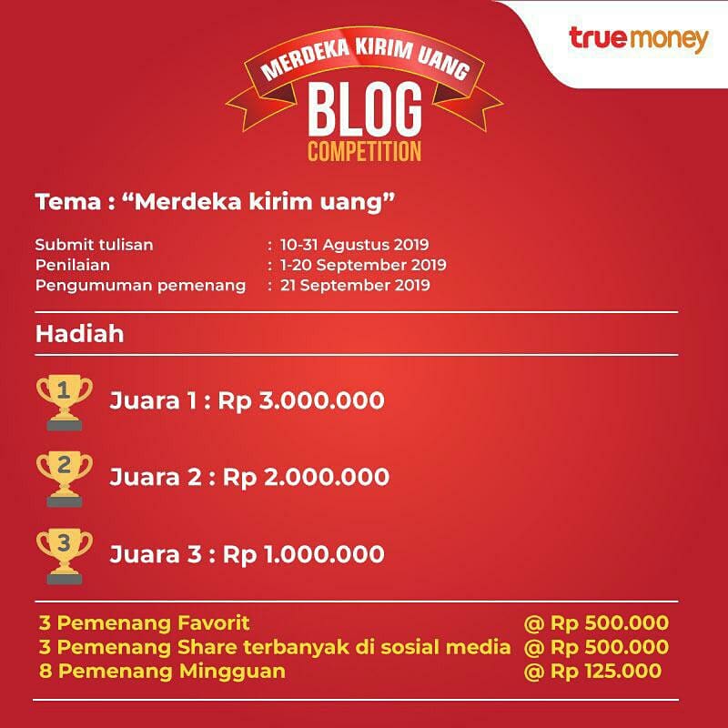cryptojammie7's tweet photo. Yuk yang mau ikutan lomba buat blogger garut ataupun luar garut yuk buruan ikutan, untuk infonnya yang lebih lanjut liat di instagram ==>> https://t.co/ZThuSFX1mZ
#TrueMoneyid
#TruemoneyPengirimanUang
#KirimUangTanpaRekening
#TauDariBlogger https://t.co/gSHlxfmTrd
