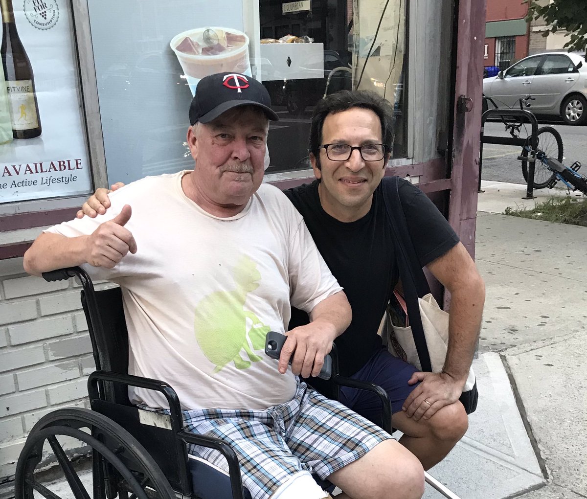 PhilipHCohen's tweet photo. While door-knocking on Willow Ave., I ran into our friend and neighbor Brian McCloskey.
Thanks for supporting our campaign for City Council, Brian!
#FriendsAndNeighbors #TeamBhalla #SeeYouOnTheStoops #hoboken #OldHoboken #NewHoboken #OneHoboken #Cohen4Council #Phil4TheFifth https://t.co/3xRycwBZAb