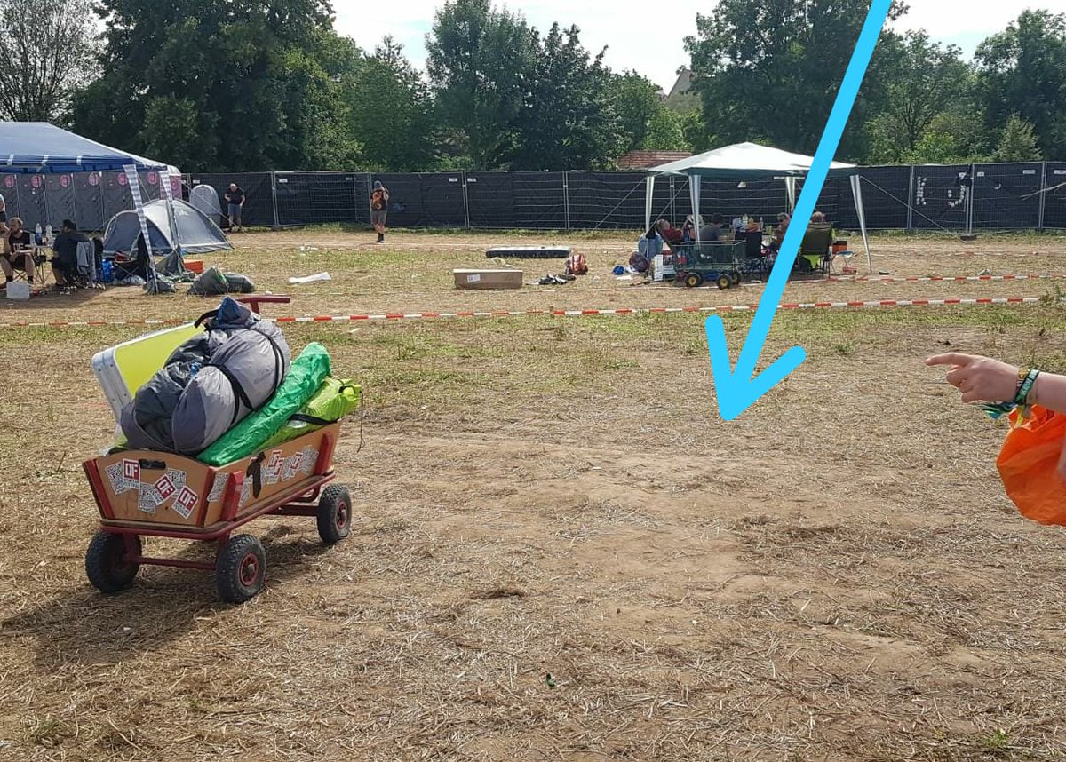 JulianKompa's tweet photo. Als ob es unser Camp nie gegeben hรคtte! Selten nach einem Festival so einen ordentlichen Zeltplatz gesehen. Und รผberhaupt: Danke @openflair #cleanof #OF19 โค https://t.co/CCGKceuEcH