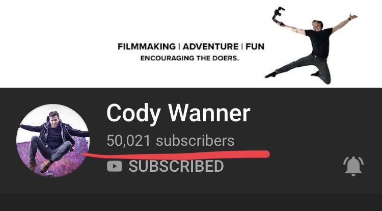 MarkExpress's tweet image. .@codywanner Congrats on 50K!
