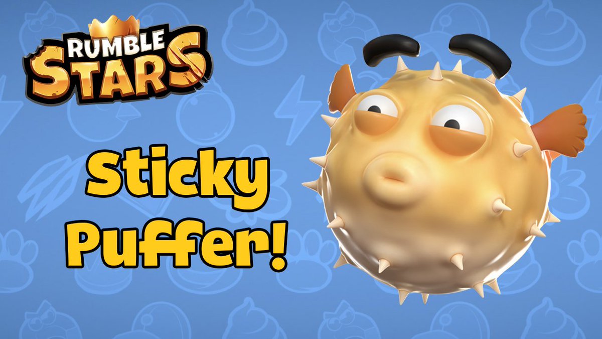 It's a Sticky Puffer! Find out what's his special skill! Watch the video now here: youtu.be/KTgjA76EBVg